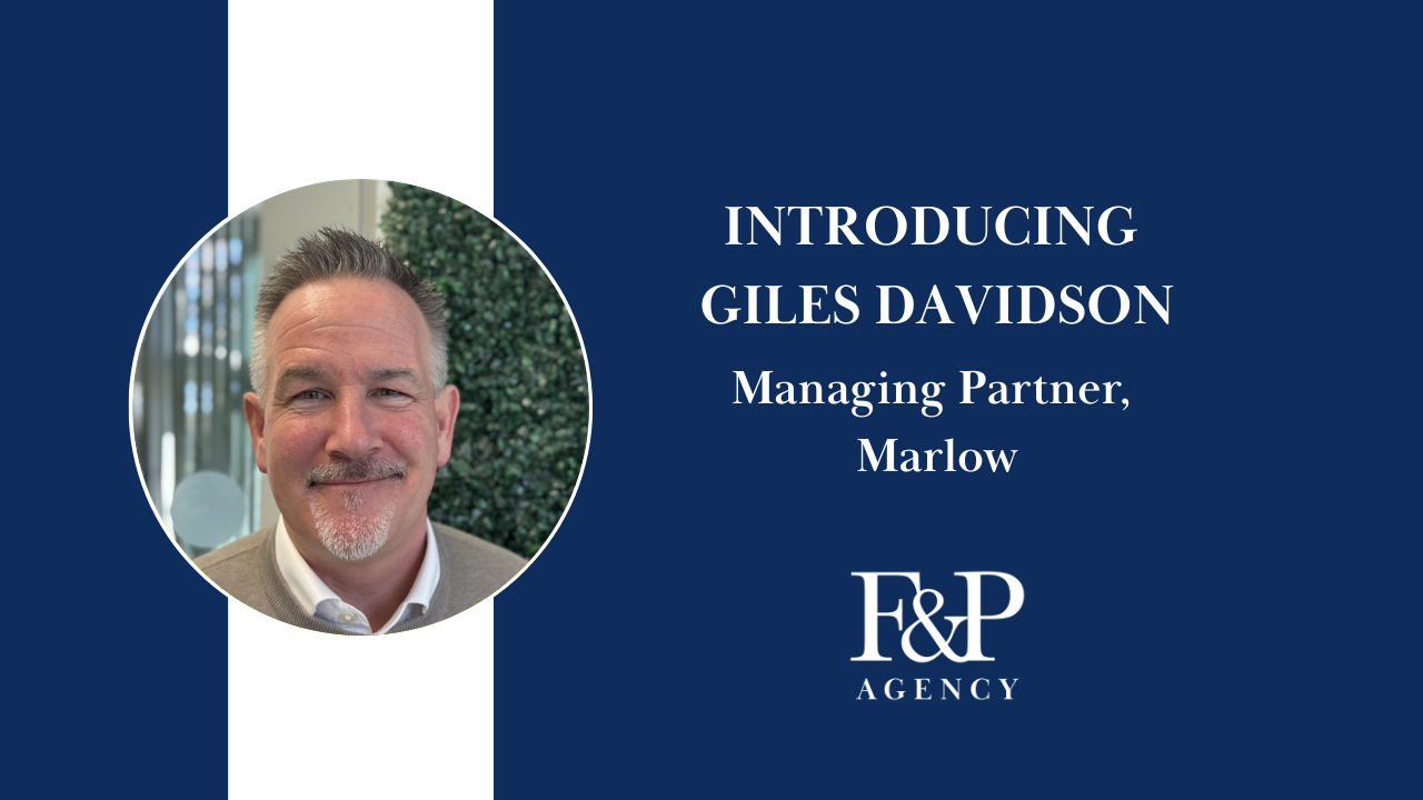 Meet Giles Davidson: F&P Agency’s New Managing Partner for Marlow